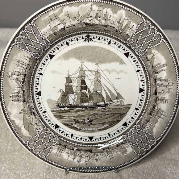 Wedgwood The American Clipper Ship Plate - Picture 2 of 5